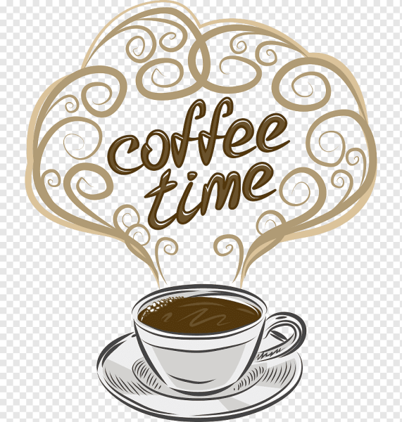 Надпись кофе