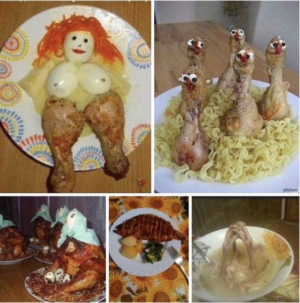 Прикольный ужин для мужа