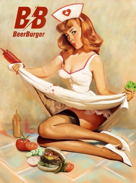 День рождение в стиле пин ап