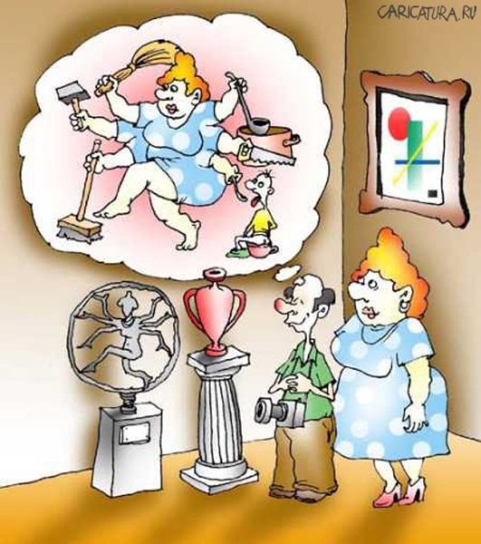 Музейные карикатуры