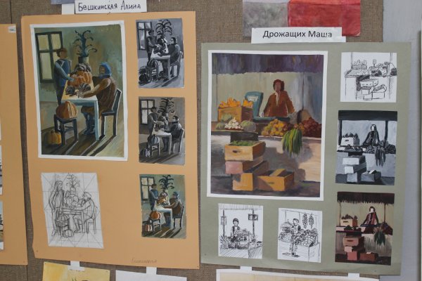 Композиция ДХШ