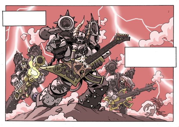 Шумовые десантники Warhammer 40000