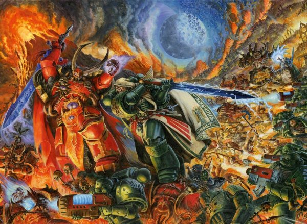 Космодесантник хаоса Warhammer 40000