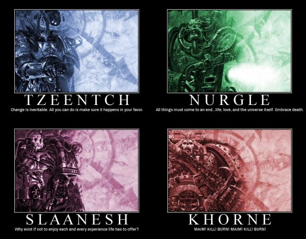 Боги хаоса Слаанеш Кхорн