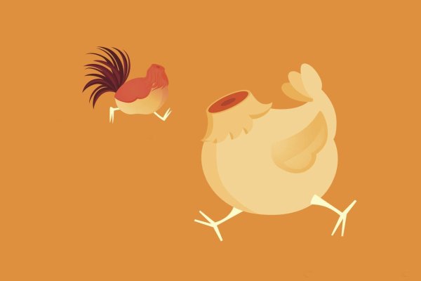 Курица бежит без головы