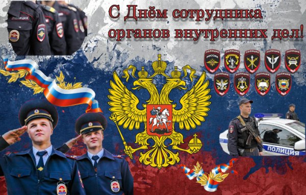 С днем сотрудника органов внутренних дел
