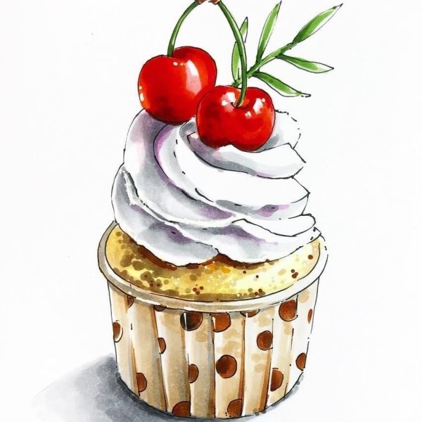 Скетч пироженки