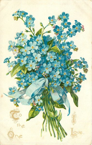 Незабудки для декупажа