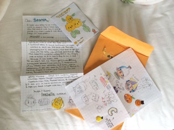 Креативное оформление письма