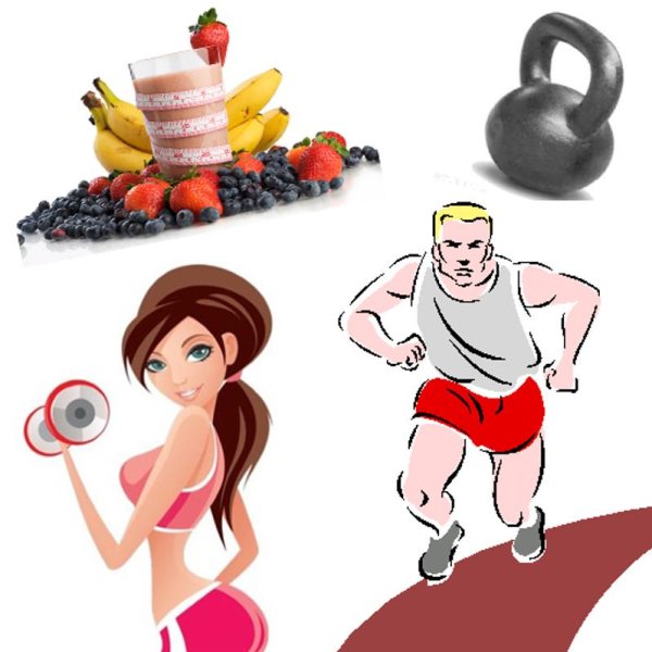Фитнес карикатуры