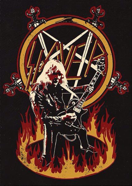 Рок плакат Slayer