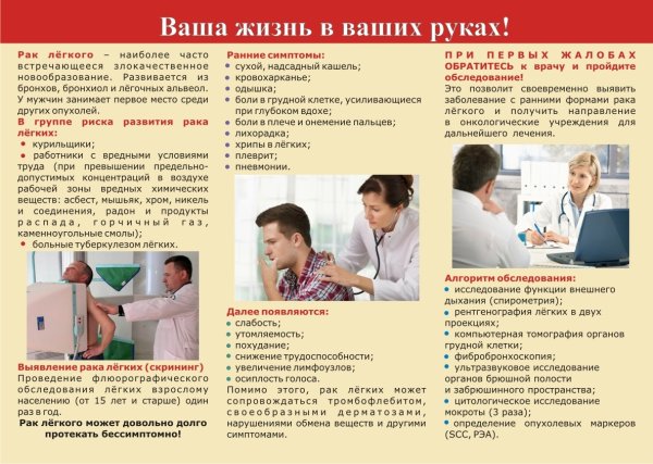 Памятка по профилактике онкологических заболеваний