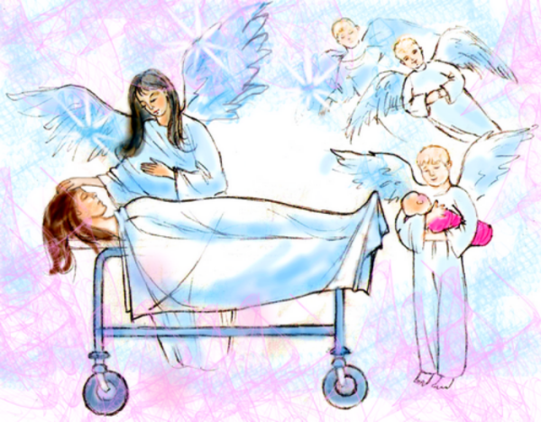 Смерть ребенка иллюстрации