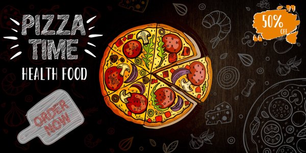 Баннер пиццерия