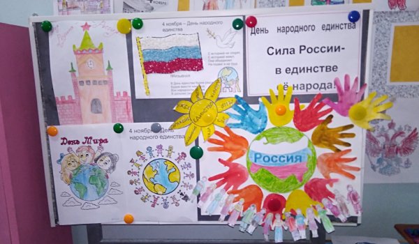 День народного единства плакат