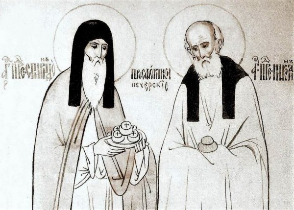 Преподобный Никодим Просфорник Печерский