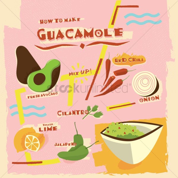 Гуакамоле вектор
