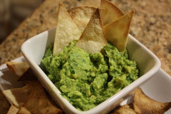 Тортилья с гуакамоле