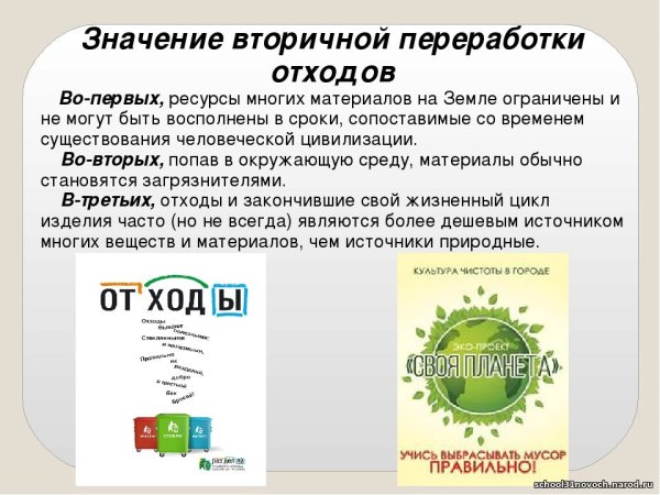 Всемирный день рециклинга ( вторичной переработки)