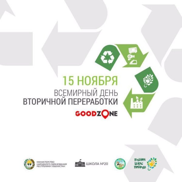 15 Ноября день вторичной переработки мусора
