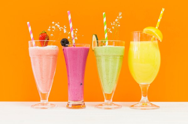 Молочный коктейль реклама