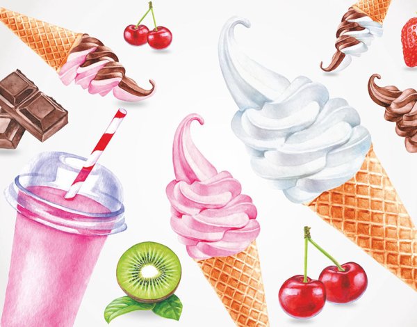 Коктейль мороженое