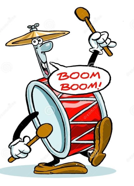 Барабанщик карикатура