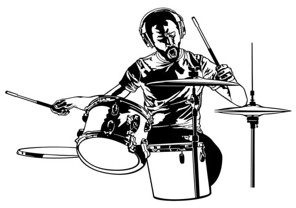 Барабанщик арт