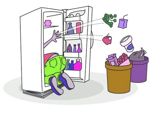 Уборка холодильника