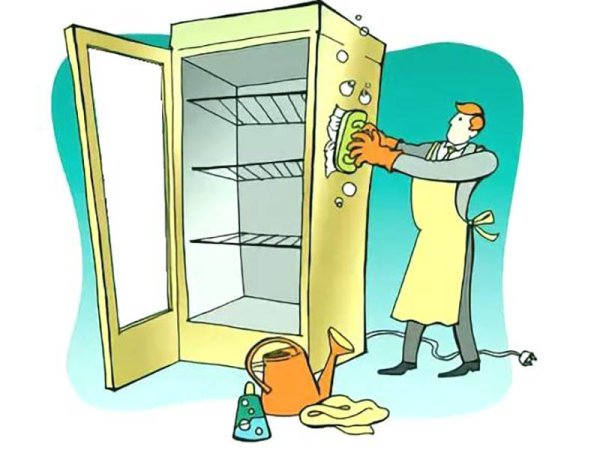 Чистота в холодильнике