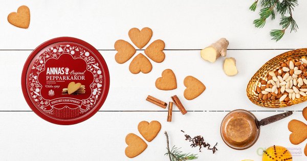 Финское имбирное печенье