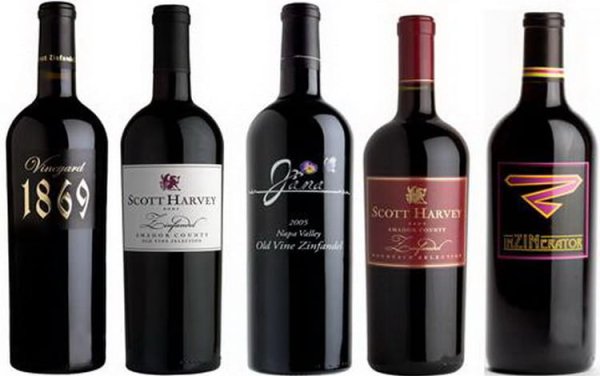 Вино сорта Зинфандель