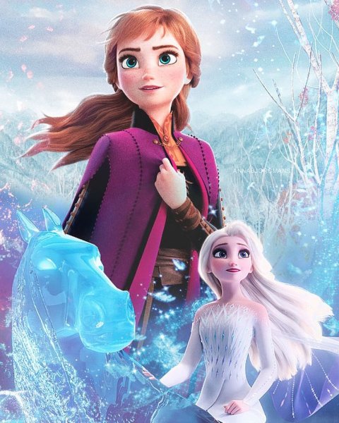 Холодное сердце 2 Анна и Эльза вместе