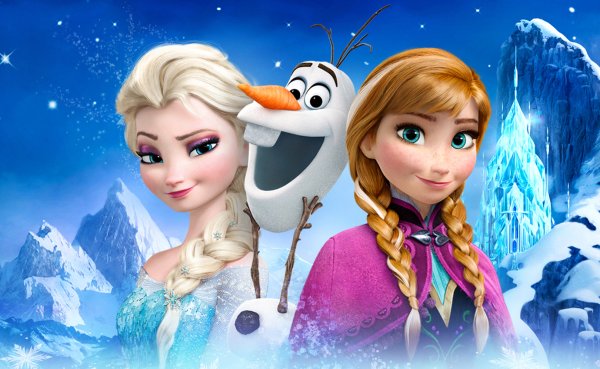 Эльза Анна и Олаф