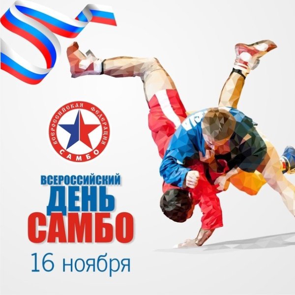 Красочную открытку с днем самбо