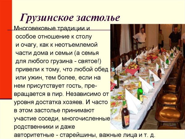 Традиции и праздники Грузии