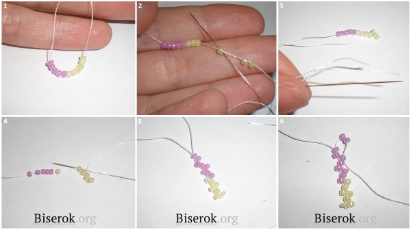 Бисероплетение для начинающих пошагово кольца