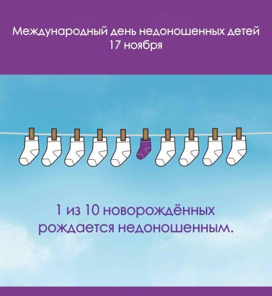 Международный день недоношенных детей
