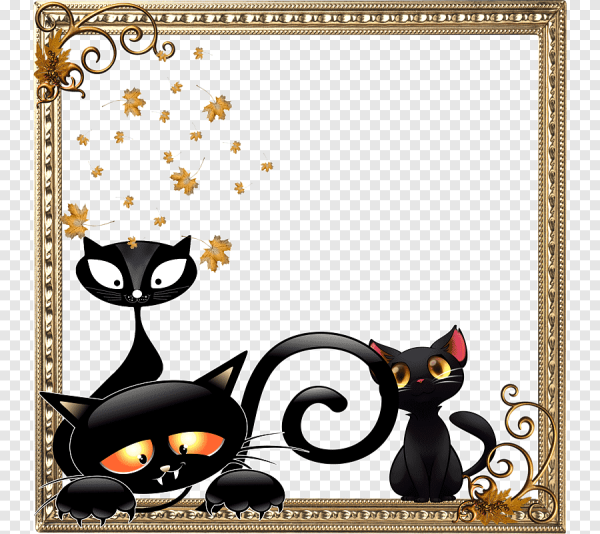 Рамка кошки