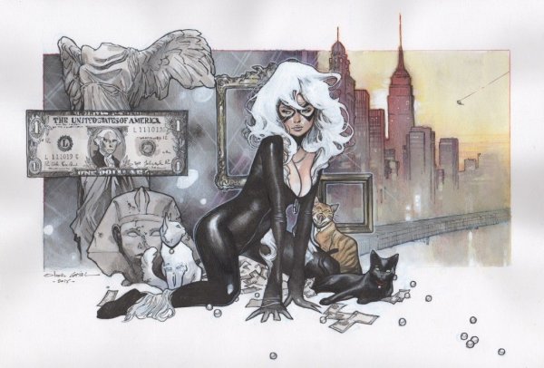 Marvel Black Cat концепт