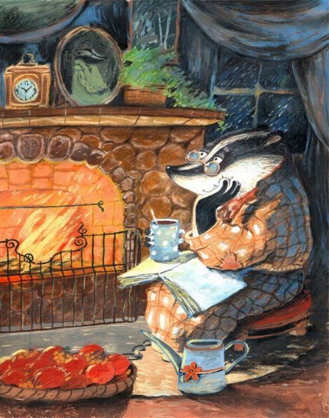 Диана Лапшина иллюстрации домик