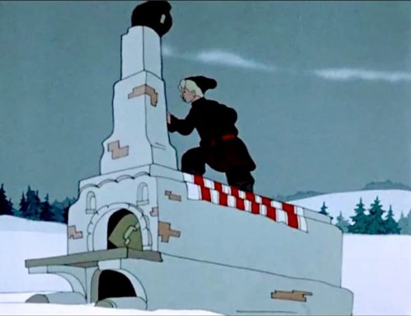 Емеля на печи мультик