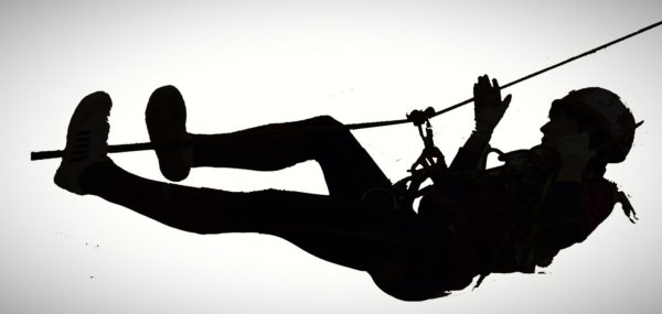 Спортивный туризм силуэт