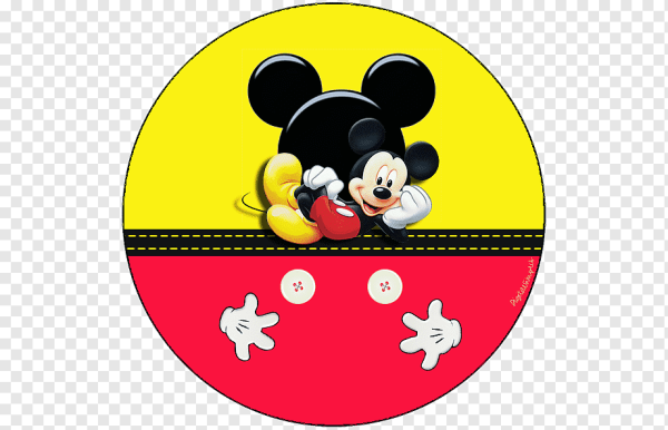 Микки Маус в круге