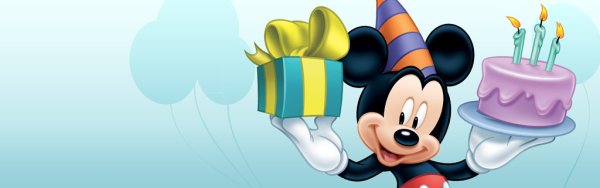 Микки Маус и его друзья с днем рождения