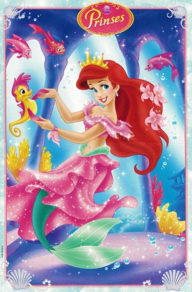 Плакати принцесса Русалочка Ариэль