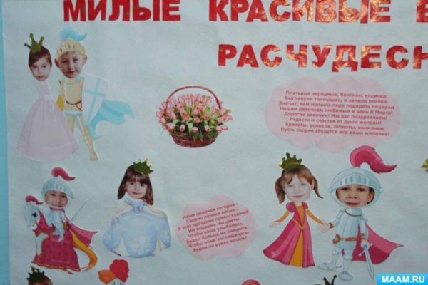 Стенгазета для девочек