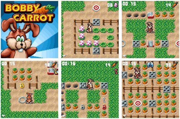 Игра кролик и морковка Bobby Carrot