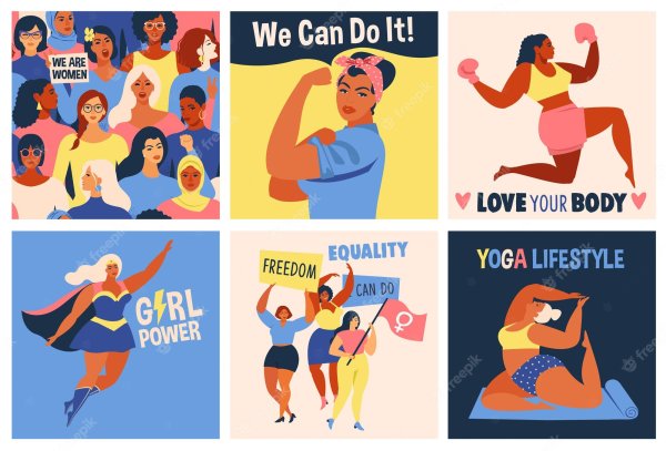 Плакат феминизм we can do it