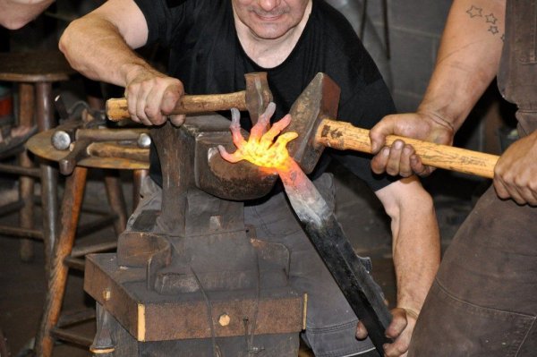 Кузнечно Горновая сварка